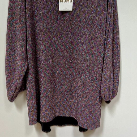 SHOW ME YOUR MUMU sure thing mini dress in rainbow shimmy shine Size S - Picture 4 of 11